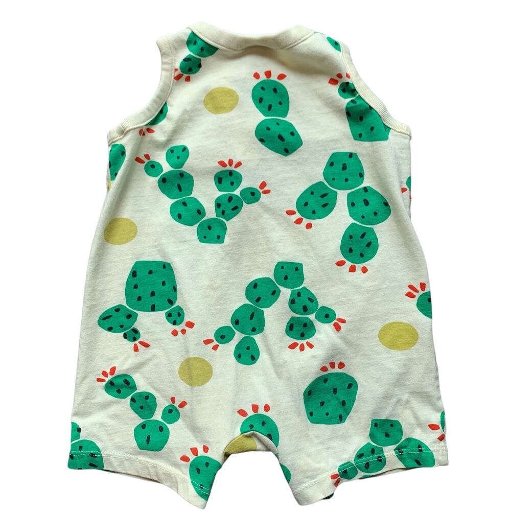 Hanna Andersson Sunrise Cactus Tank Romper - Picture 3 of 6